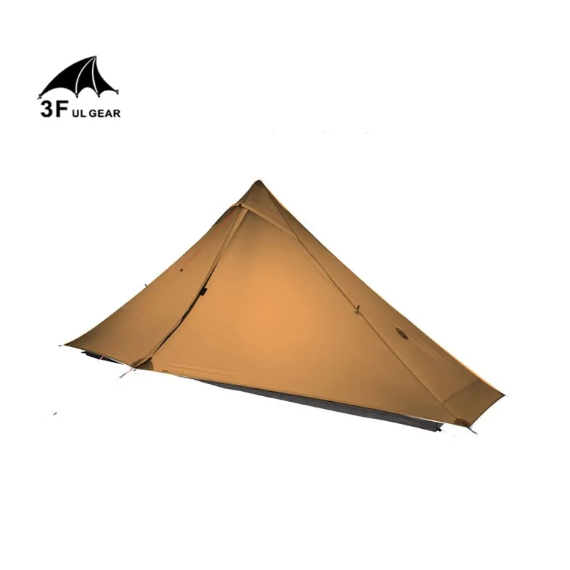 1 Person Ultralight Beach Tent 3 Season Professional 20D Silnylon Rodless Tent