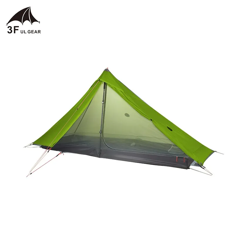 1 Person Ultralight Beach Tent 3 Season Professional 20D Silnylon Rodless Tent