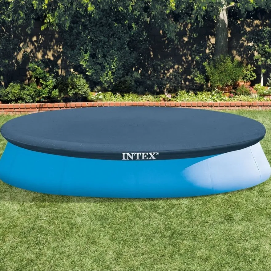 12' x 12" Easy Set Inflatable Pool Cover from Intex