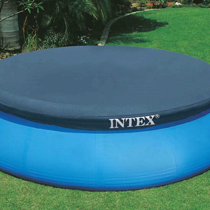 12' x 12" Easy Set Inflatable Pool Cover from Intex