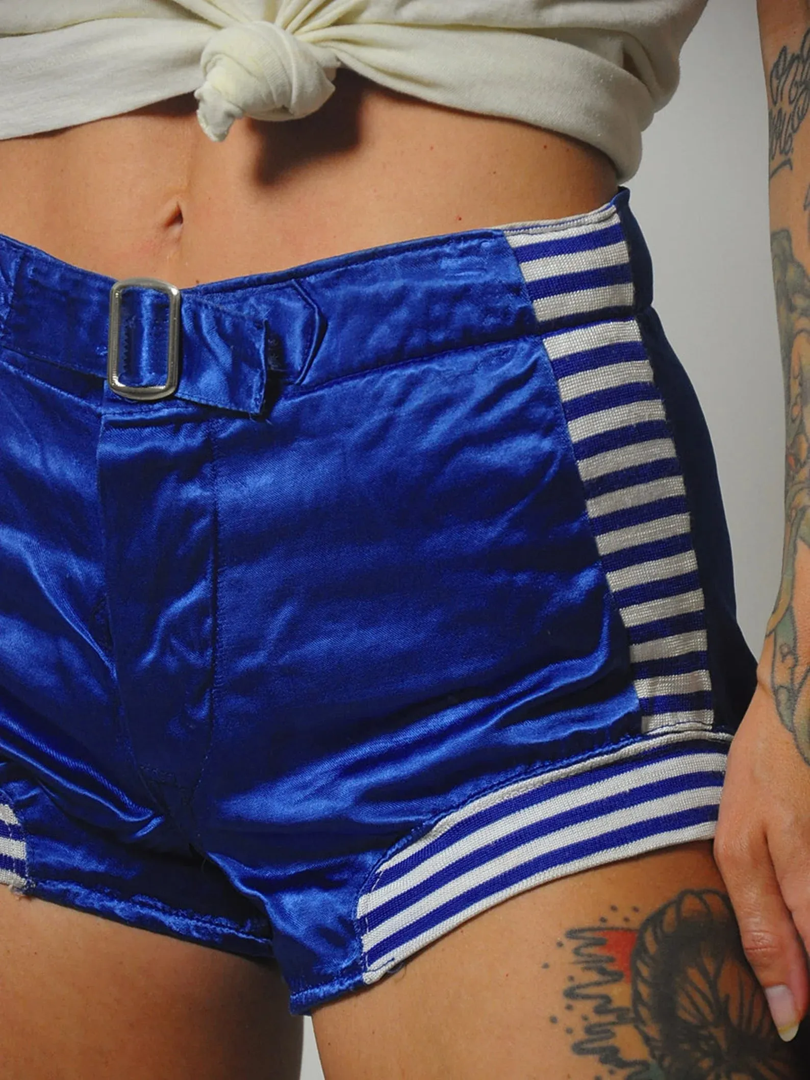 1950's Satin Basketball Shorts