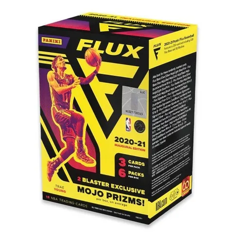 2020-21 Panini NBA Flux Basketball Trading Card Blaster Box (Mojo Prizms)