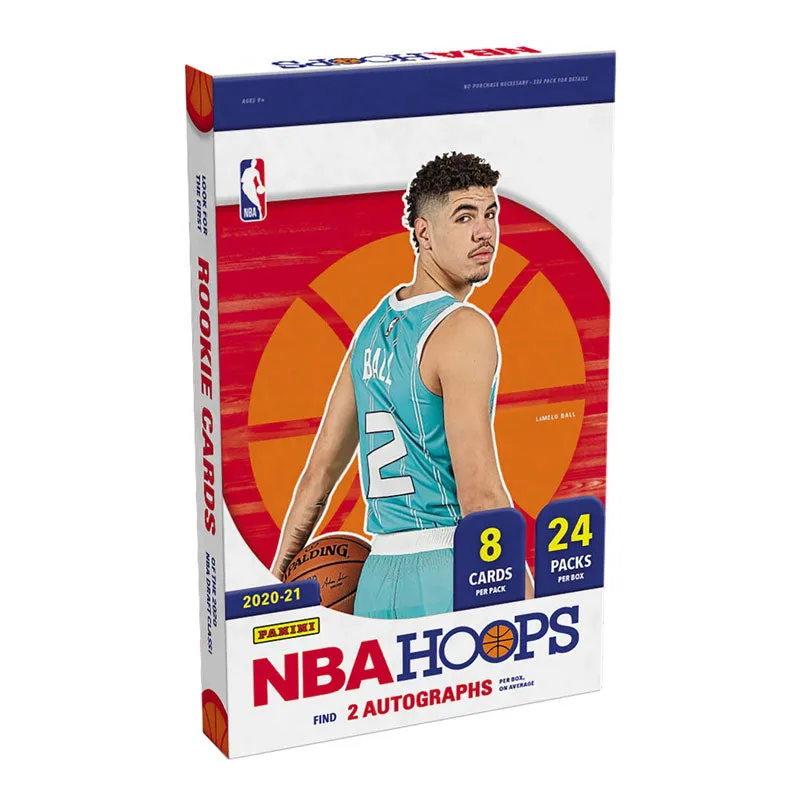 2020-21 Panini NBA Hoops Basketball Hobby Box