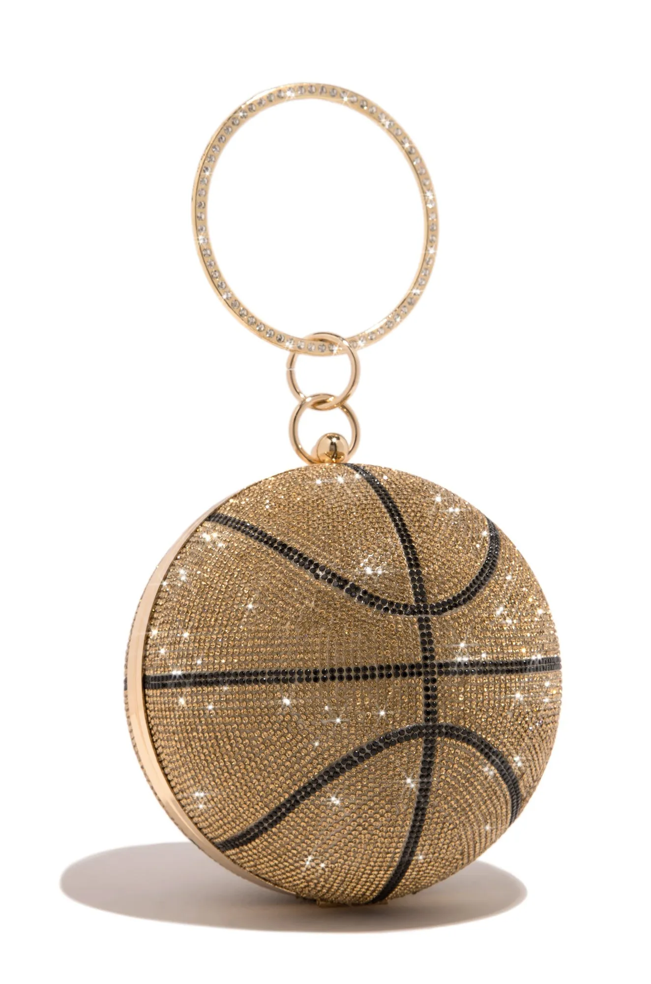 2502 - BASKETBALL RHINESTONE PURSE (SMALL)