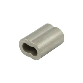 2mm Ferrules : Nickel Plated Copper (creased)