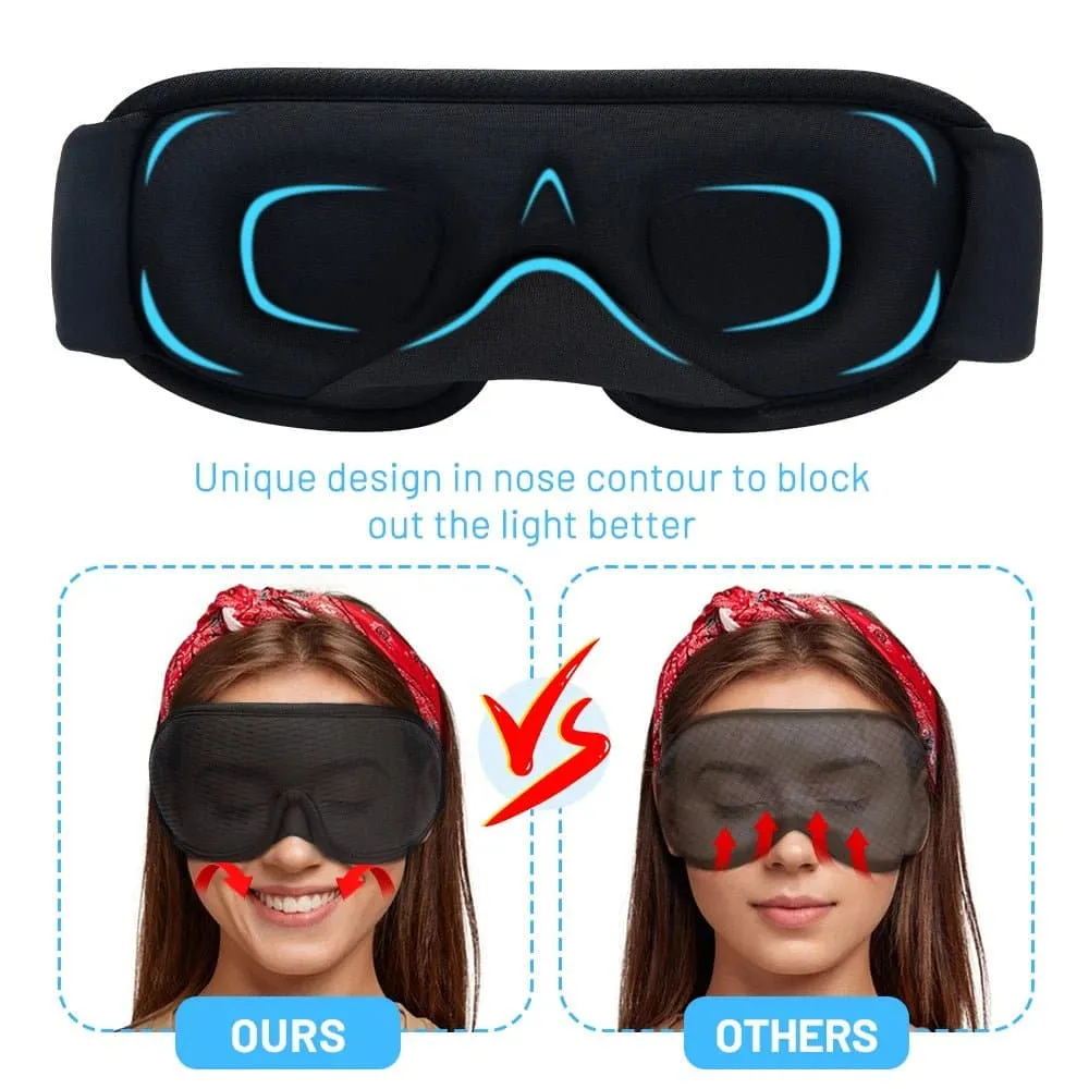 3D Sleeping Mask - MERALL 3D Eyeshade for Sleep & Snoring