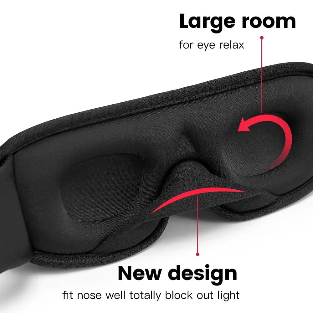 3D Sleeping Mask - MERALL 3D Eyeshade for Sleep & Snoring