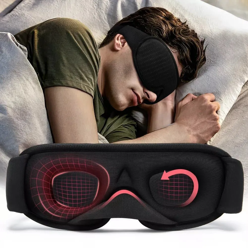 3D Sleeping Mask - MERALL 3D Eyeshade for Sleep & Snoring