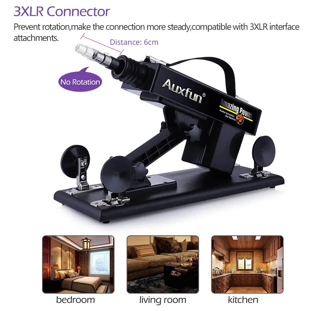 3XLR Connector Sex Machines For Women