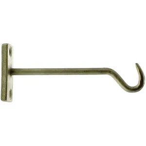 4" Brass Wall Hook