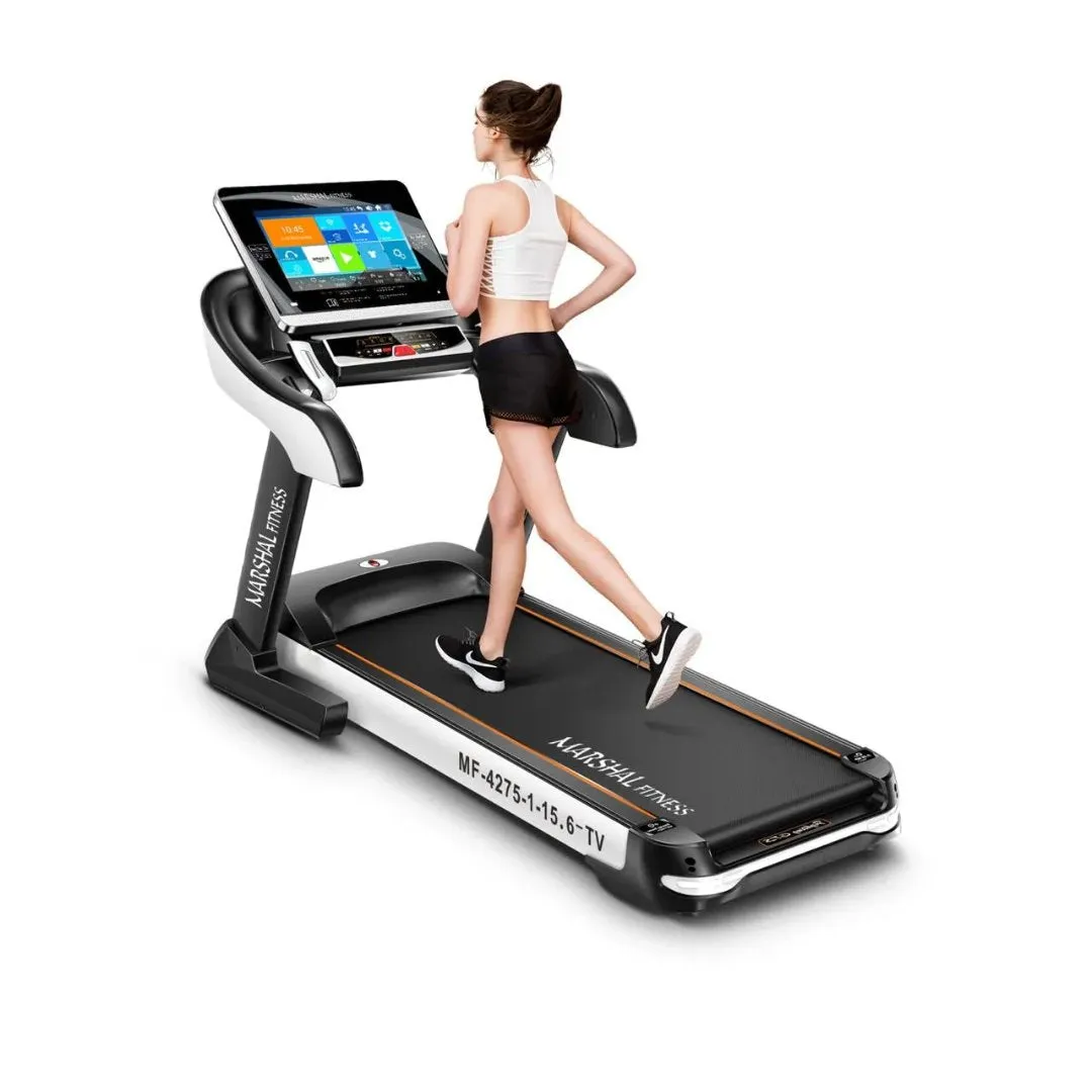 6.0 HP DC Motorized Treadmill with 15.6" Android TV