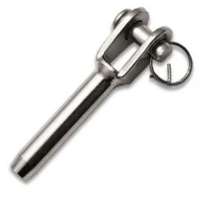 6mm Fork Swage Terminal 12mm Pin