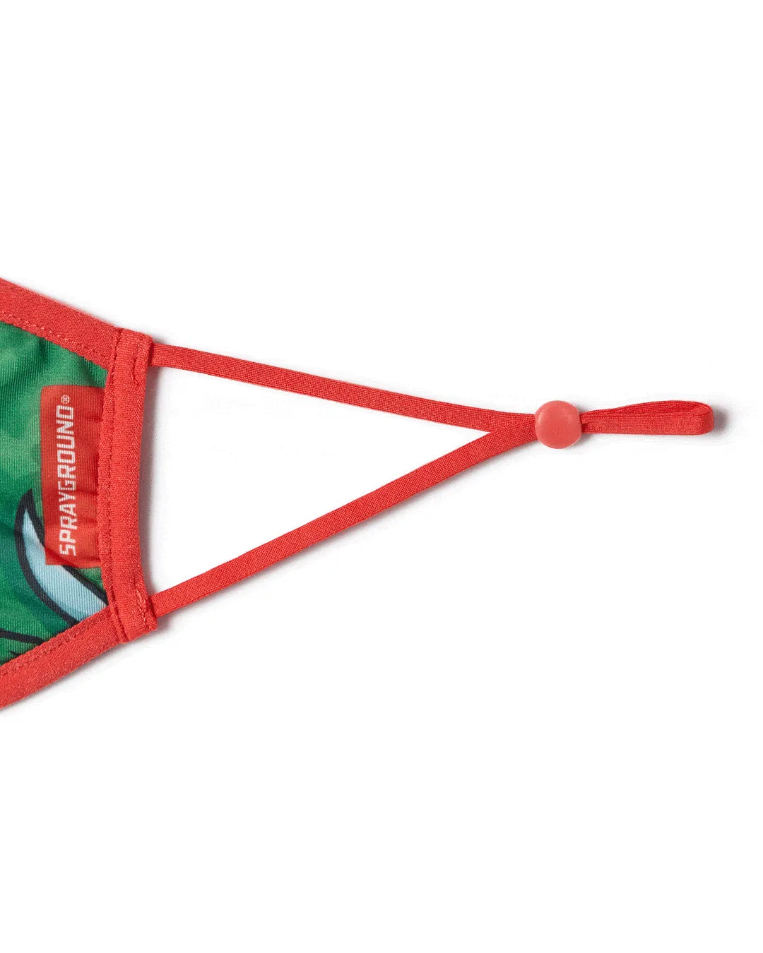 ADULT TMNT: RAPHAEL SHARK FORM FITTING FACE-COVERING