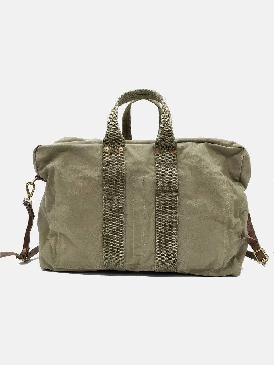 American Retro Military Style Stencil Print Luggage Bag