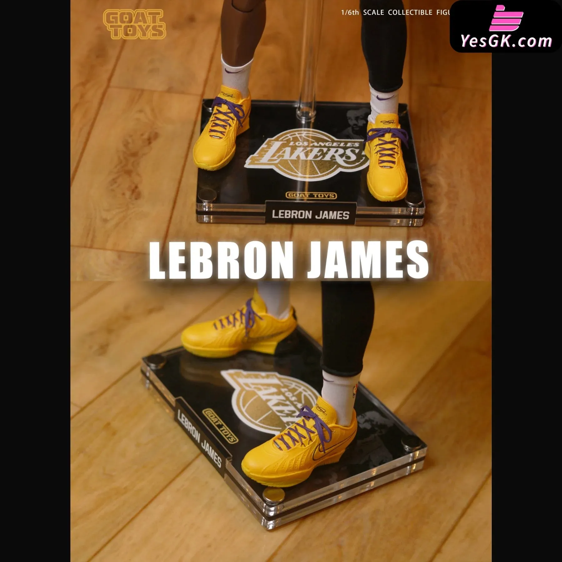 Anniversary Limited Edition 1/6 LeBron James LAL Set Action Figure - Goat Toys Studio [Pre-Order]