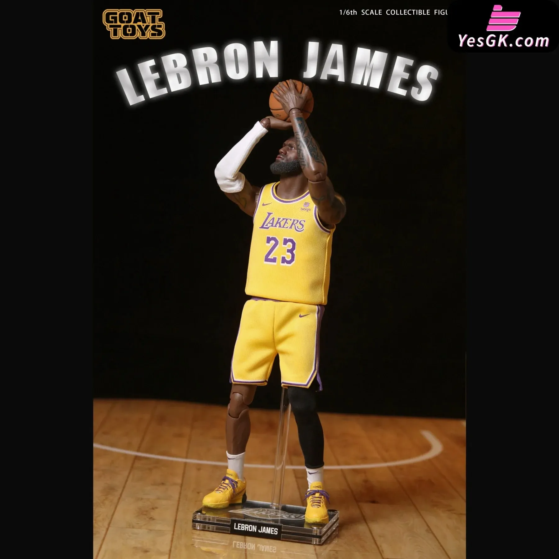 Anniversary Limited Edition 1/6 LeBron James LAL Set Action Figure - Goat Toys Studio [Pre-Order]