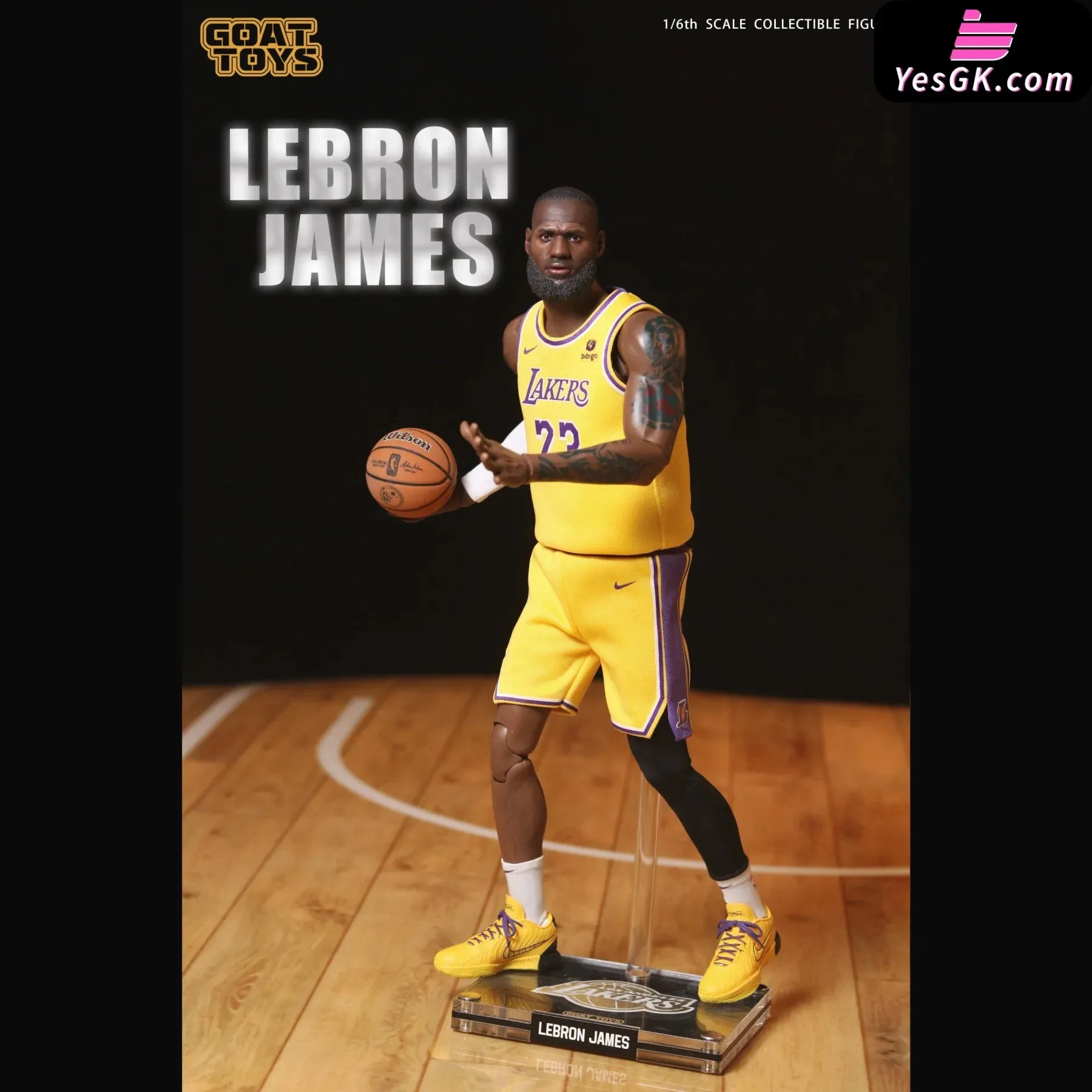 Anniversary Limited Edition 1/6 LeBron James LAL Set Action Figure - Goat Toys Studio [Pre-Order]