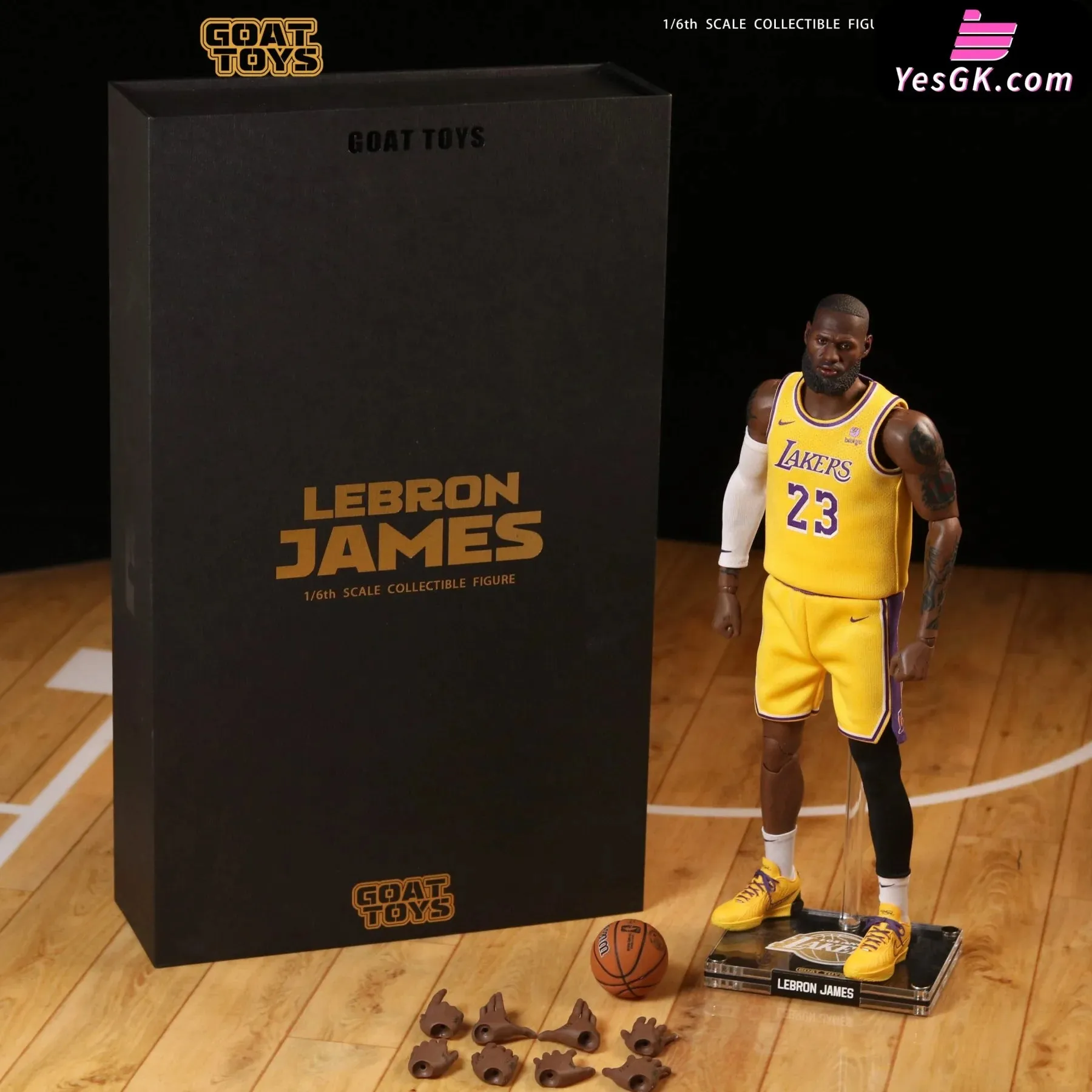 Anniversary Limited Edition 1/6 LeBron James LAL Set Action Figure - Goat Toys Studio [Pre-Order]