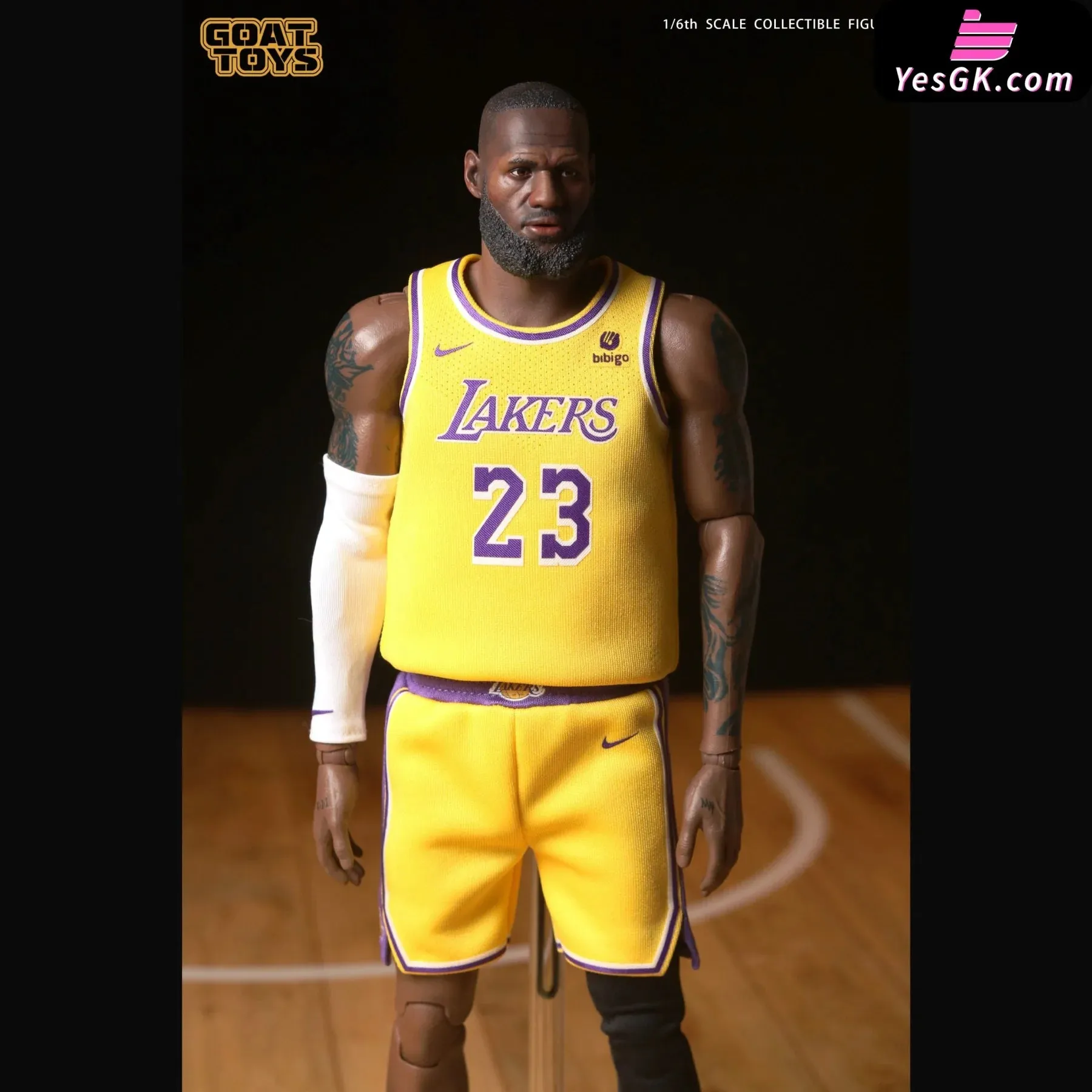 Anniversary Limited Edition 1/6 LeBron James LAL Set Action Figure - Goat Toys Studio [Pre-Order]