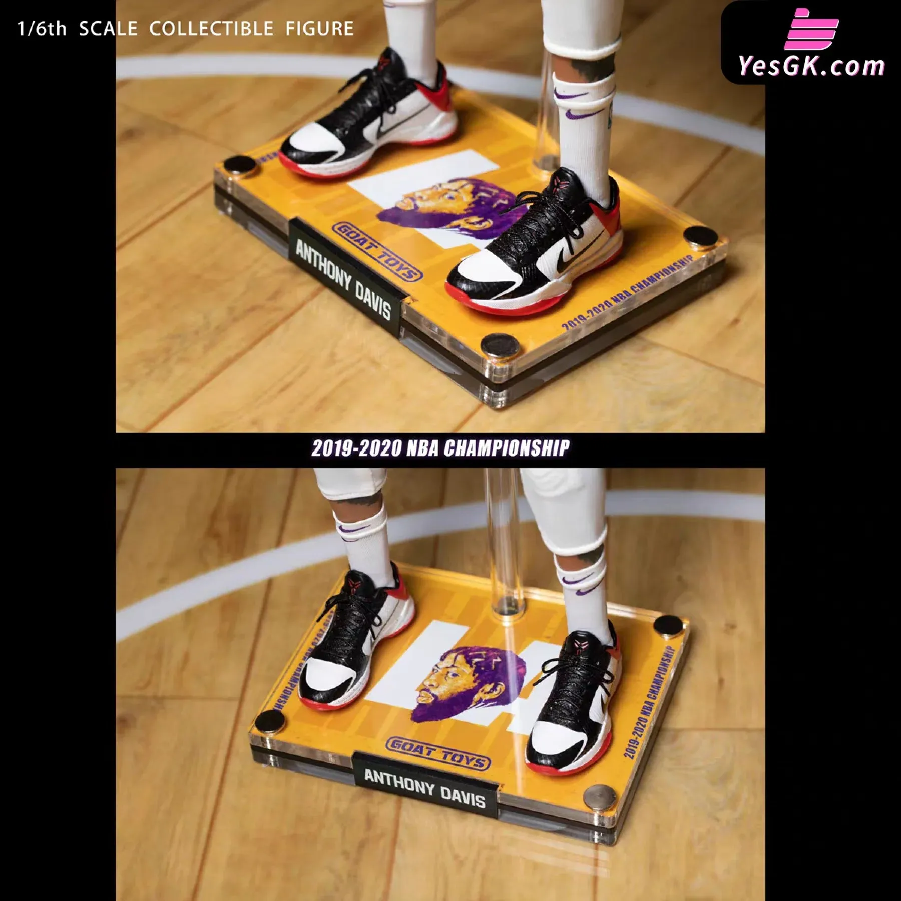 Anthony Davis LAL Championship Set Action Figure - Goat Toys Studio [Pre-Order]