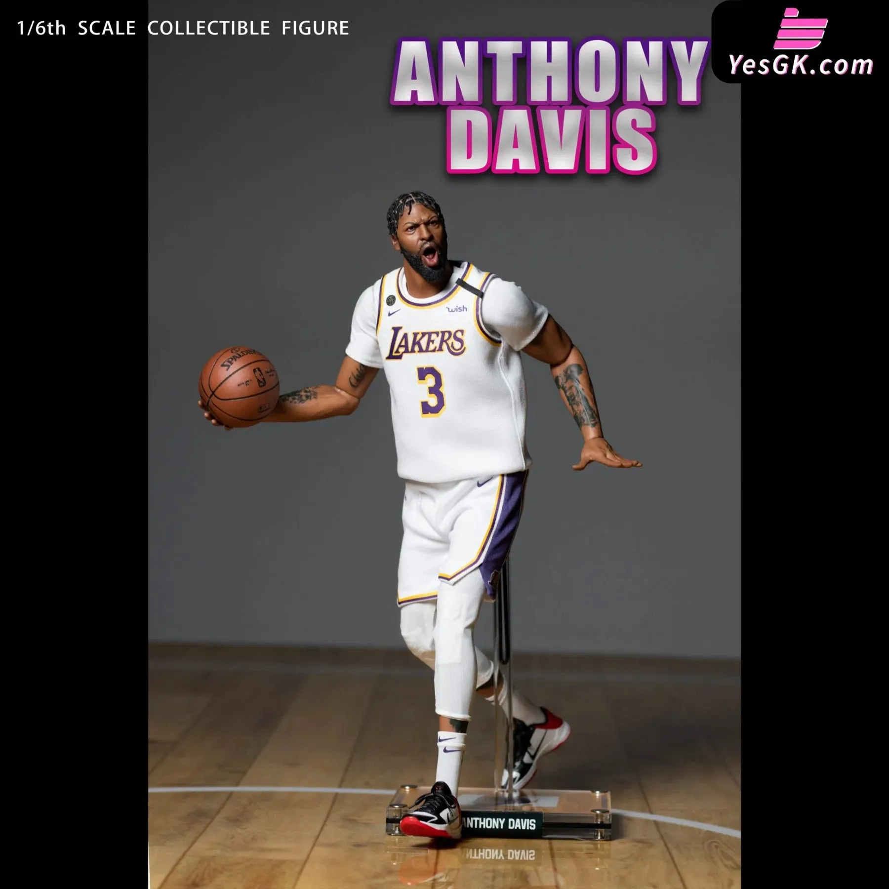 Anthony Davis LAL Championship Set Action Figure - Goat Toys Studio [Pre-Order]