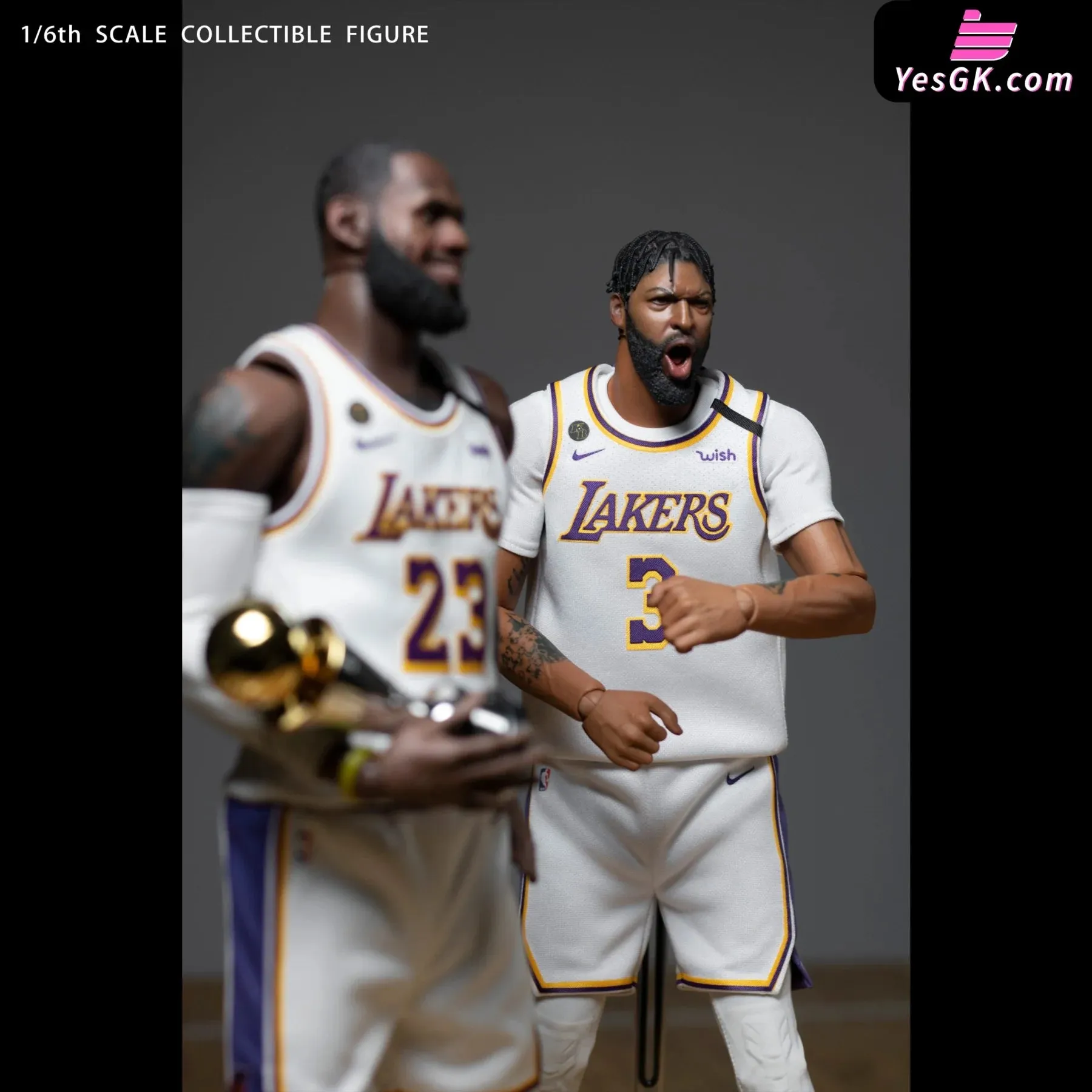 Anthony Davis LAL Championship Set Action Figure - Goat Toys Studio [Pre-Order]