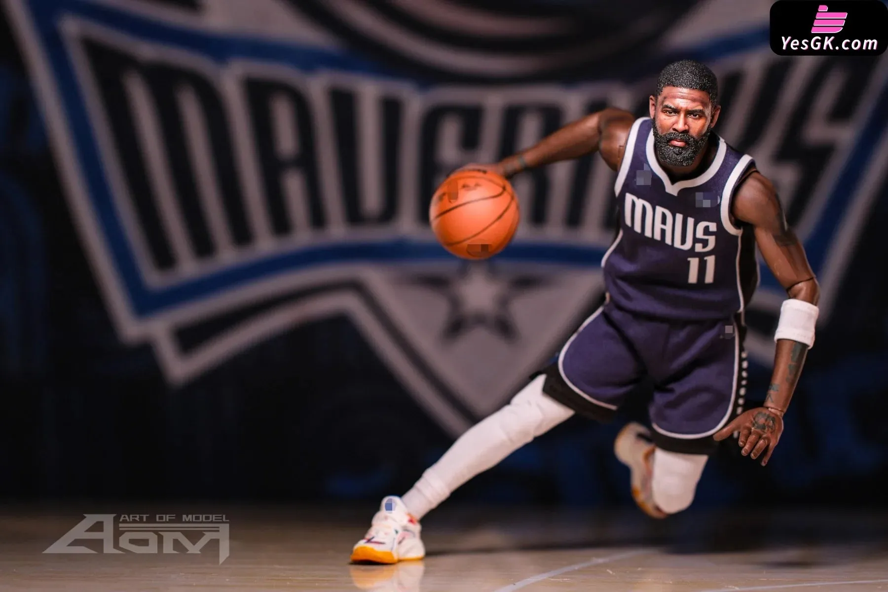 Aom16 Kyrie Andrew Irving Mavericks Playoff Set Action Figure - AOM TOYS Studio [Pre-Order]