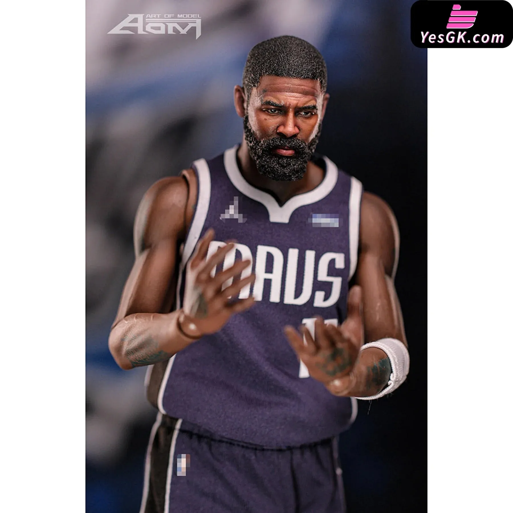 Aom16 Kyrie Andrew Irving Mavericks Playoff Set Action Figure - AOM TOYS Studio [Pre-Order]