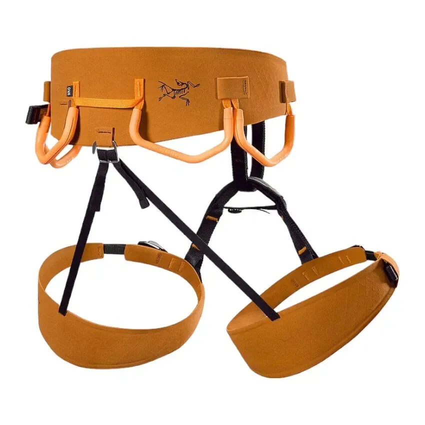 ArcTeryx AR385a Womens Climbing Harness - Yukon/Amaranthus