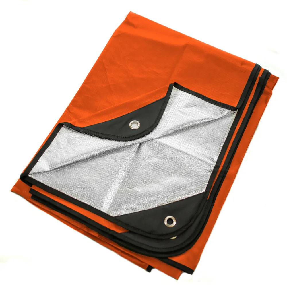 Arcturus Outdoor Survival Blanket 60" x 82" - Orange