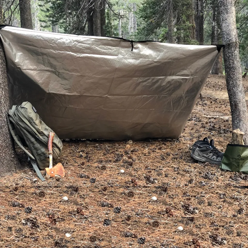 Arcturus Outdoor Survival Blanket 60" x 82" - Orange