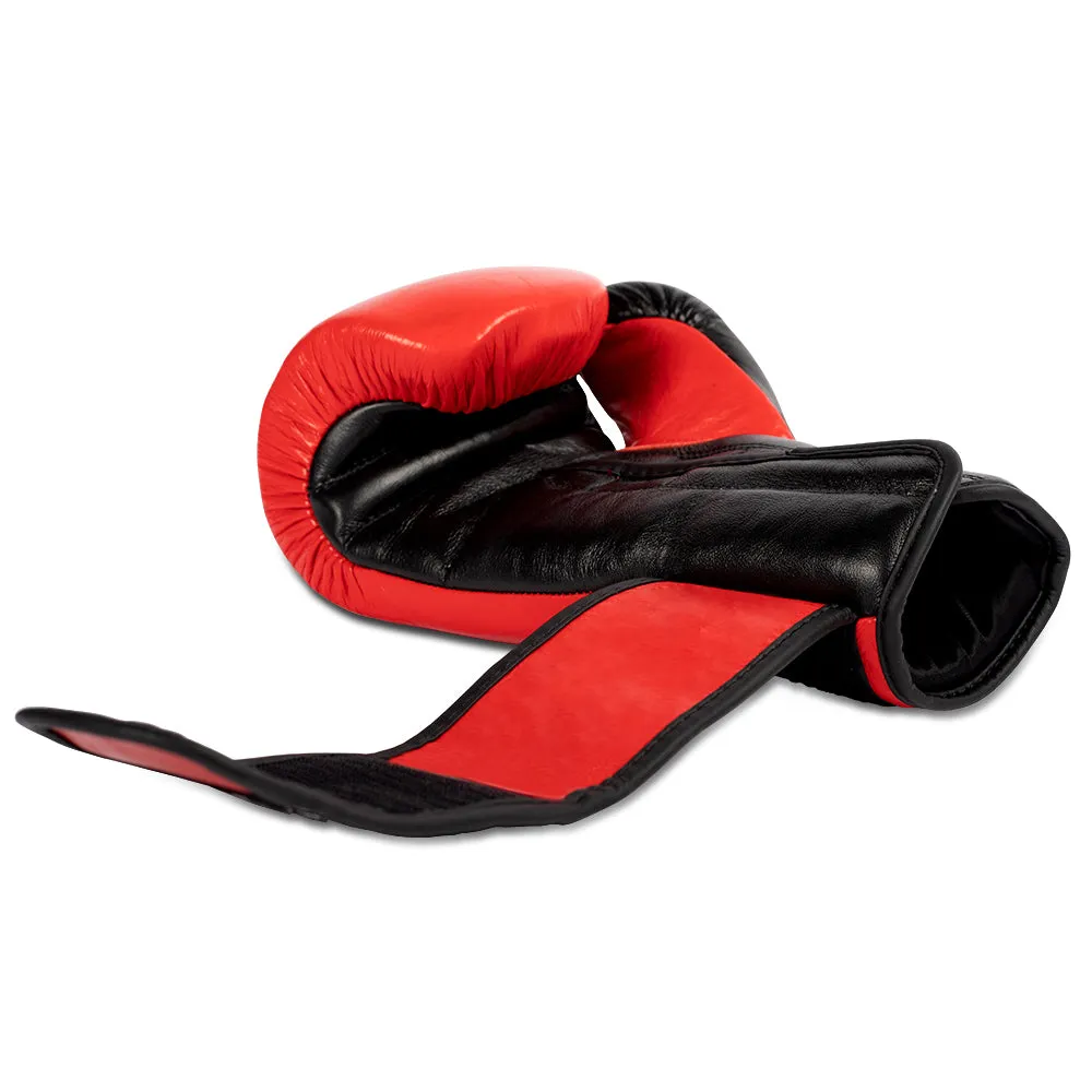 Ashton Pro Boxing Gloves - Red/Black