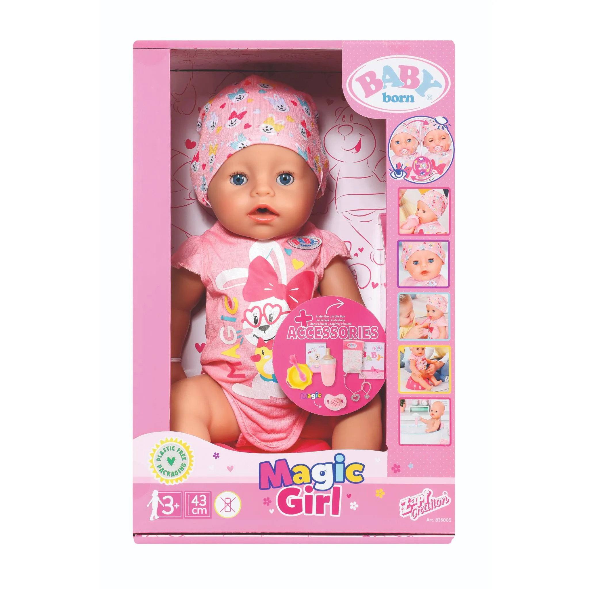 Baby Born Magic Girl 43cm Doll