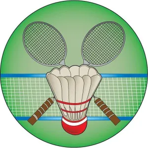 badminton mylar insert 1"