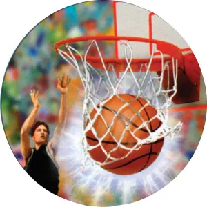 basketball, m mylar insert 2"