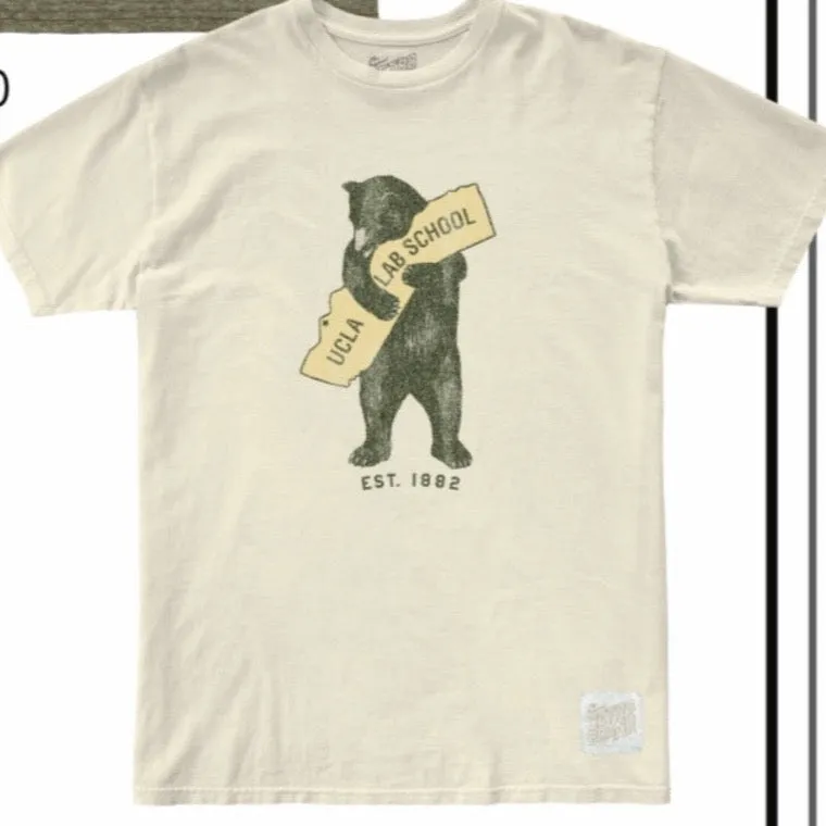 Bear Hug "1882" -ADULT Retro Brand Tee (vintage white)