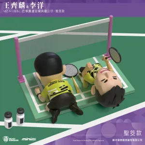 Beast Kingdom MEA-W&L Wang Chi Lin & Lee Yang Paris Olympics Collector's Edition Victory Pose Mini Egg Attack Figure