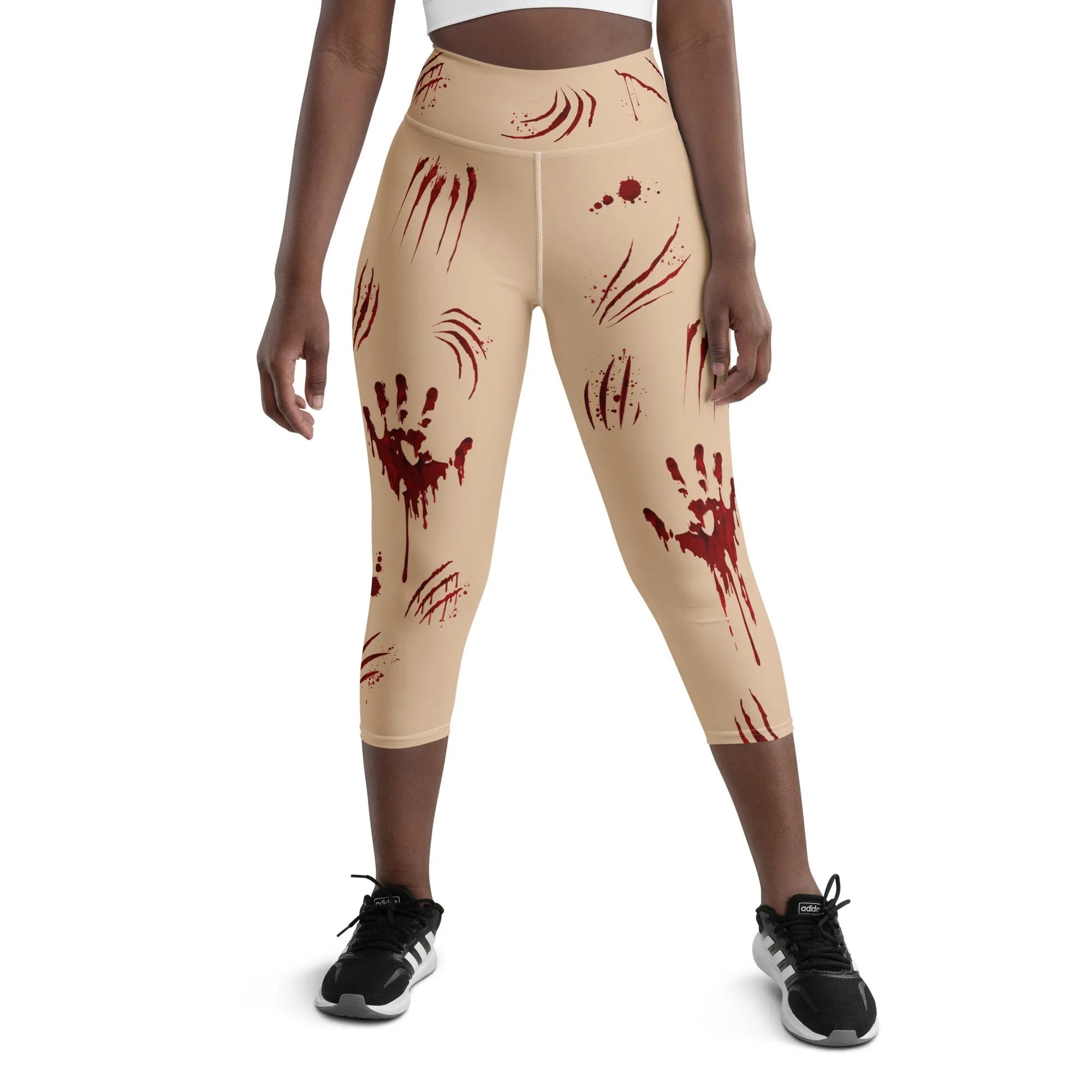 Bloody Halloween Yoga Capris