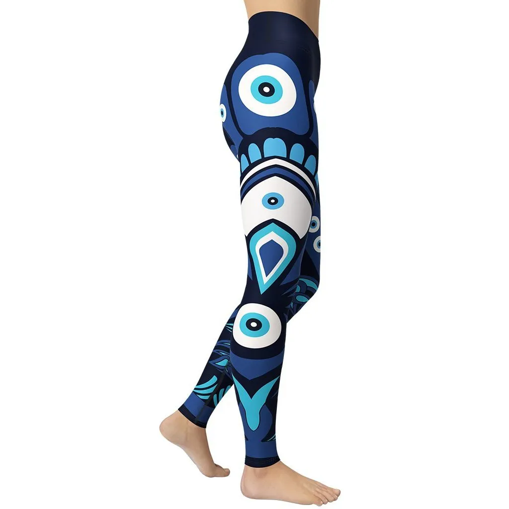 Blue Eye Yoga Leggings