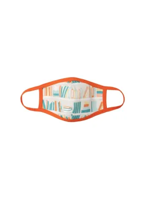 Bookshelf face mask