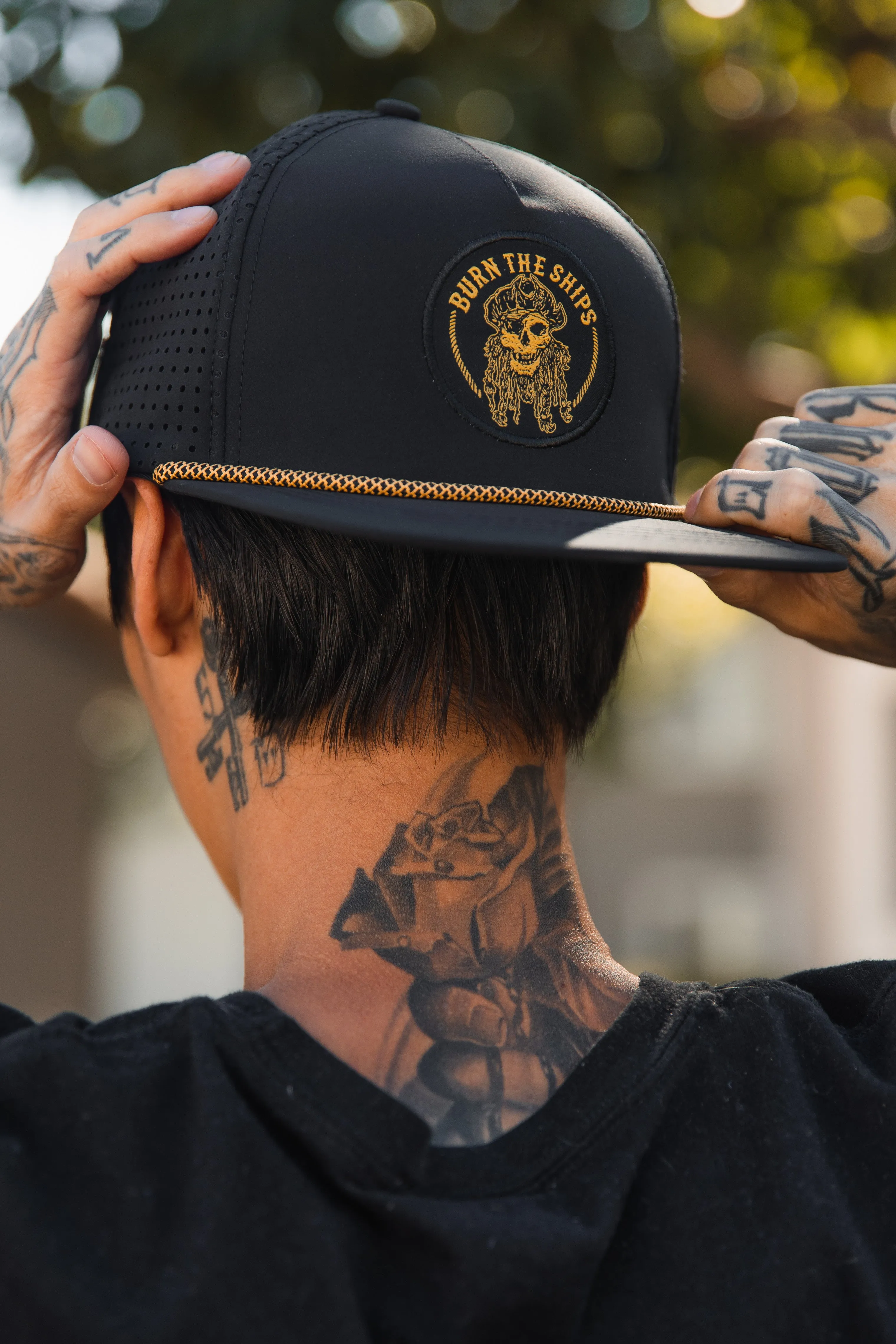 Burn The Ships BLACKOUT Snapback