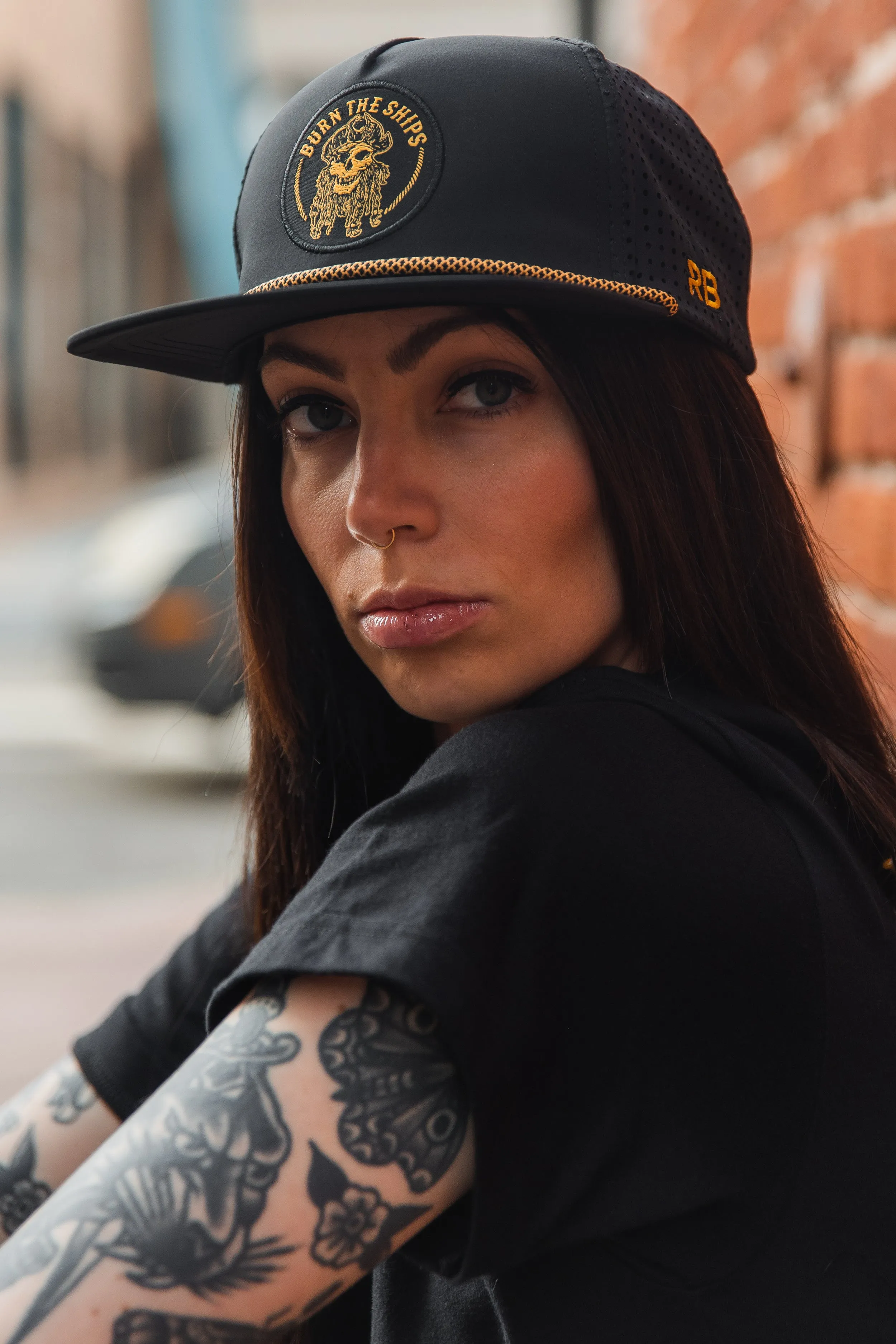 Burn The Ships BLACKOUT Snapback