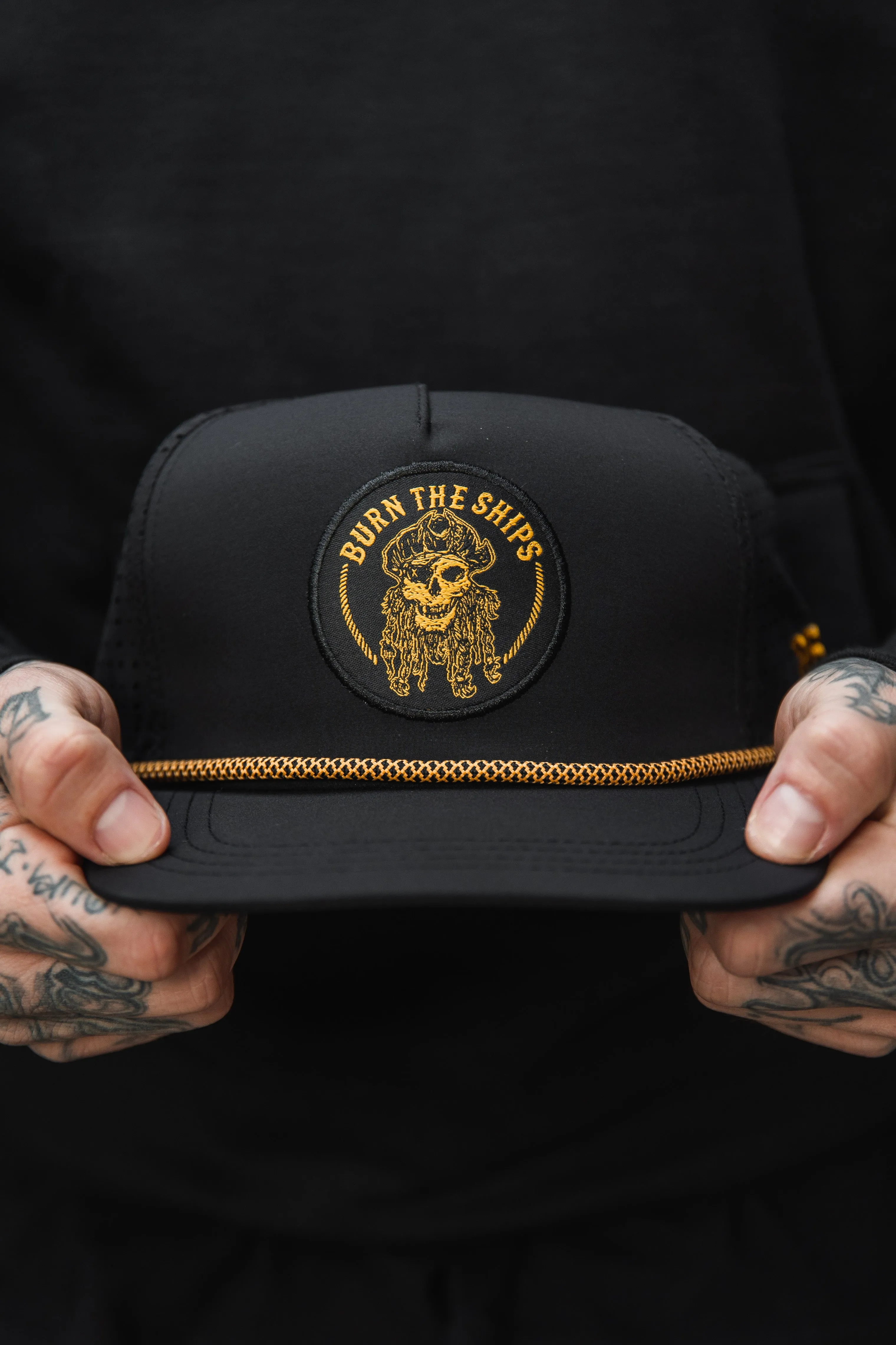 Burn The Ships BLACKOUT Snapback