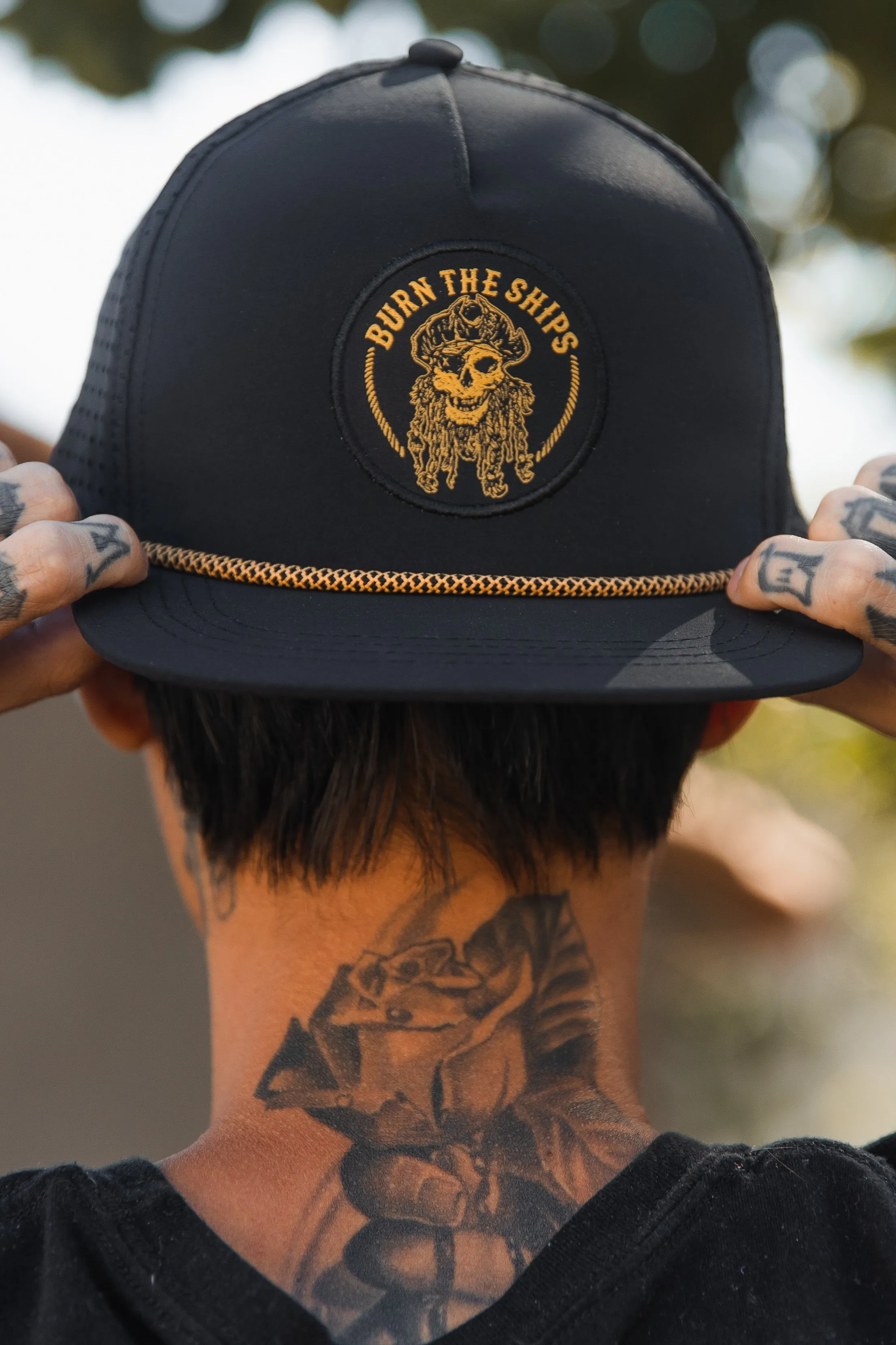 Burn The Ships BLACKOUT Snapback