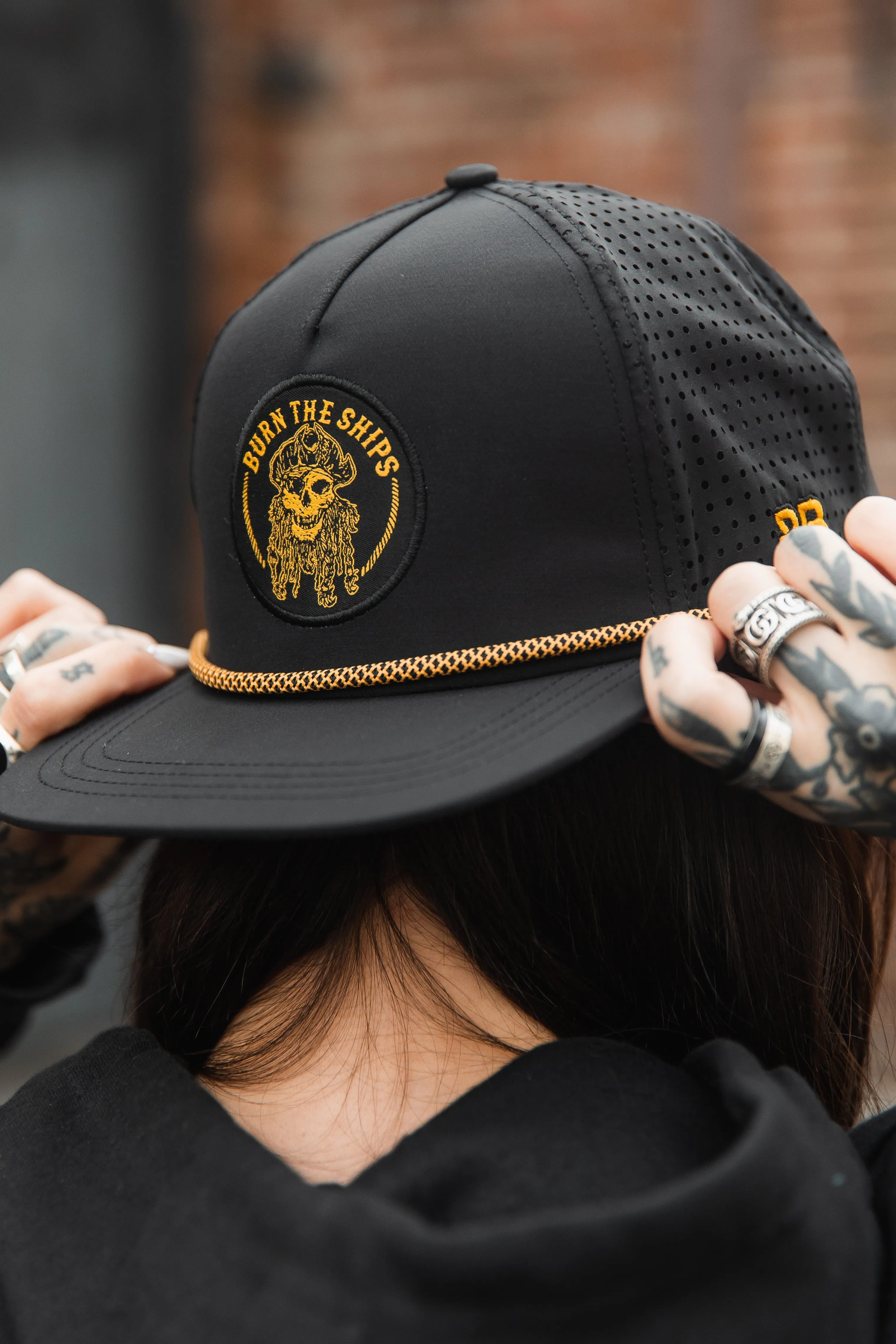 Burn The Ships BLACKOUT Snapback