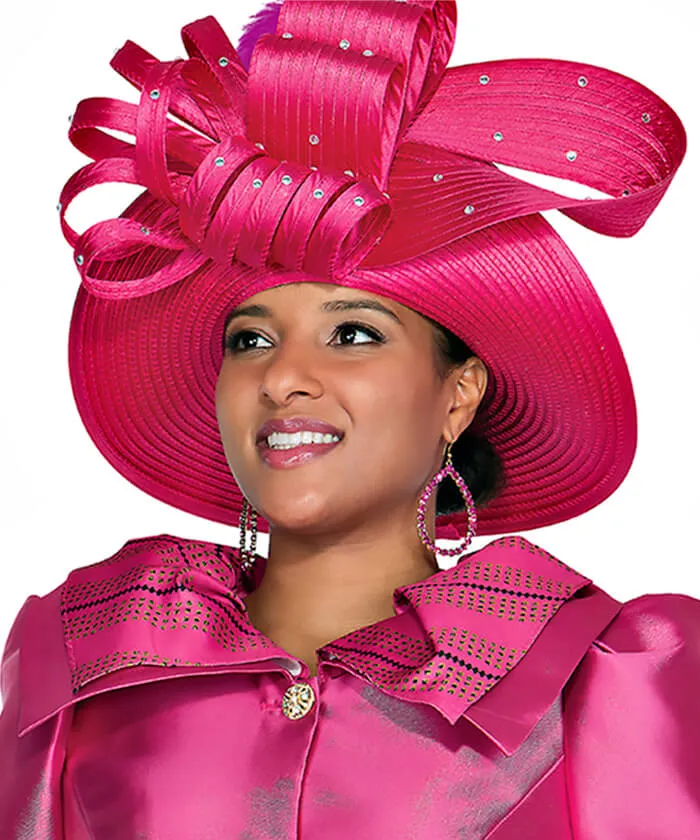 Champagne Italy Church Hat 5973