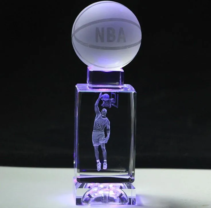 Crystal basketball music box