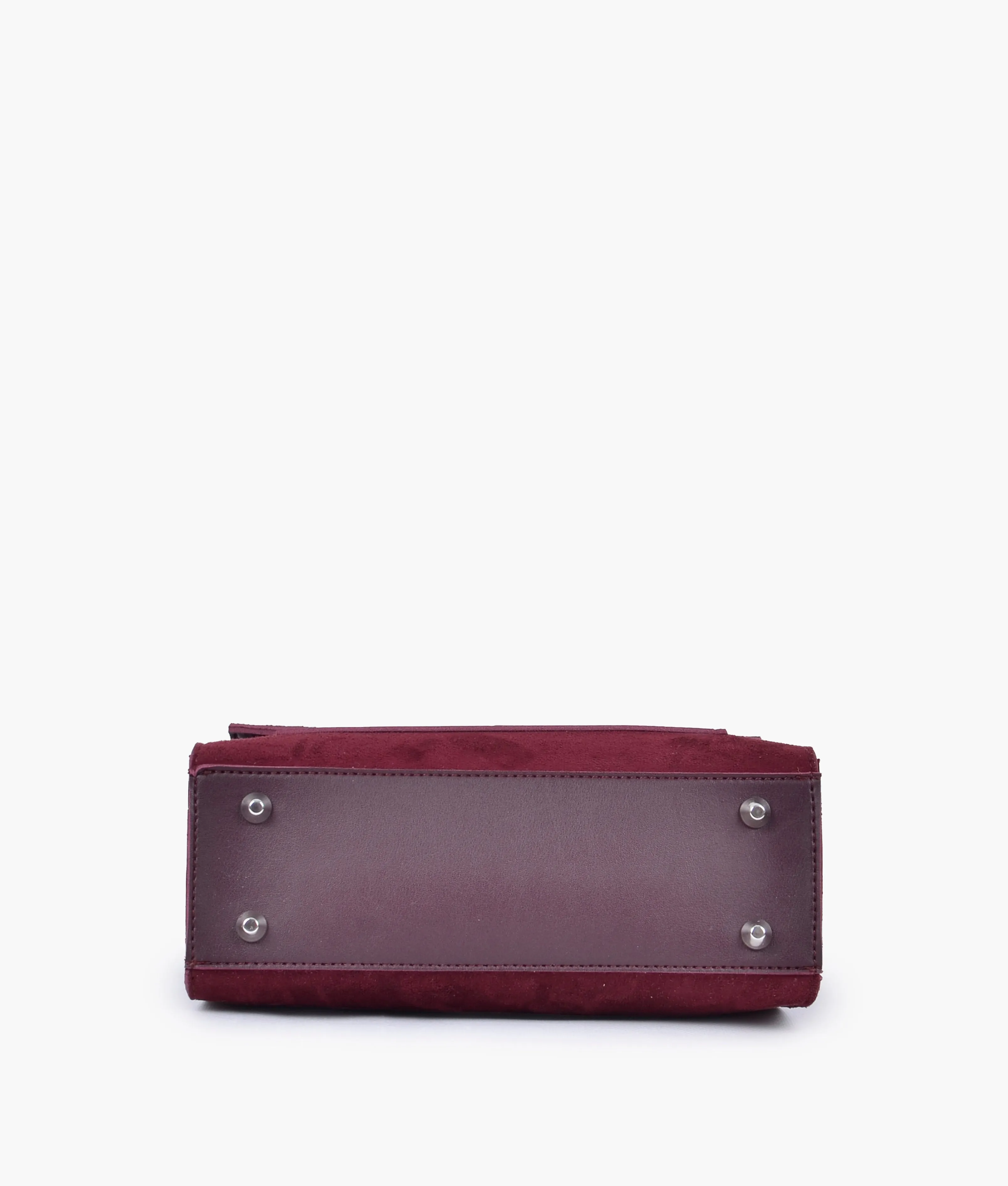 Dark Maroon Handbag For Women 602