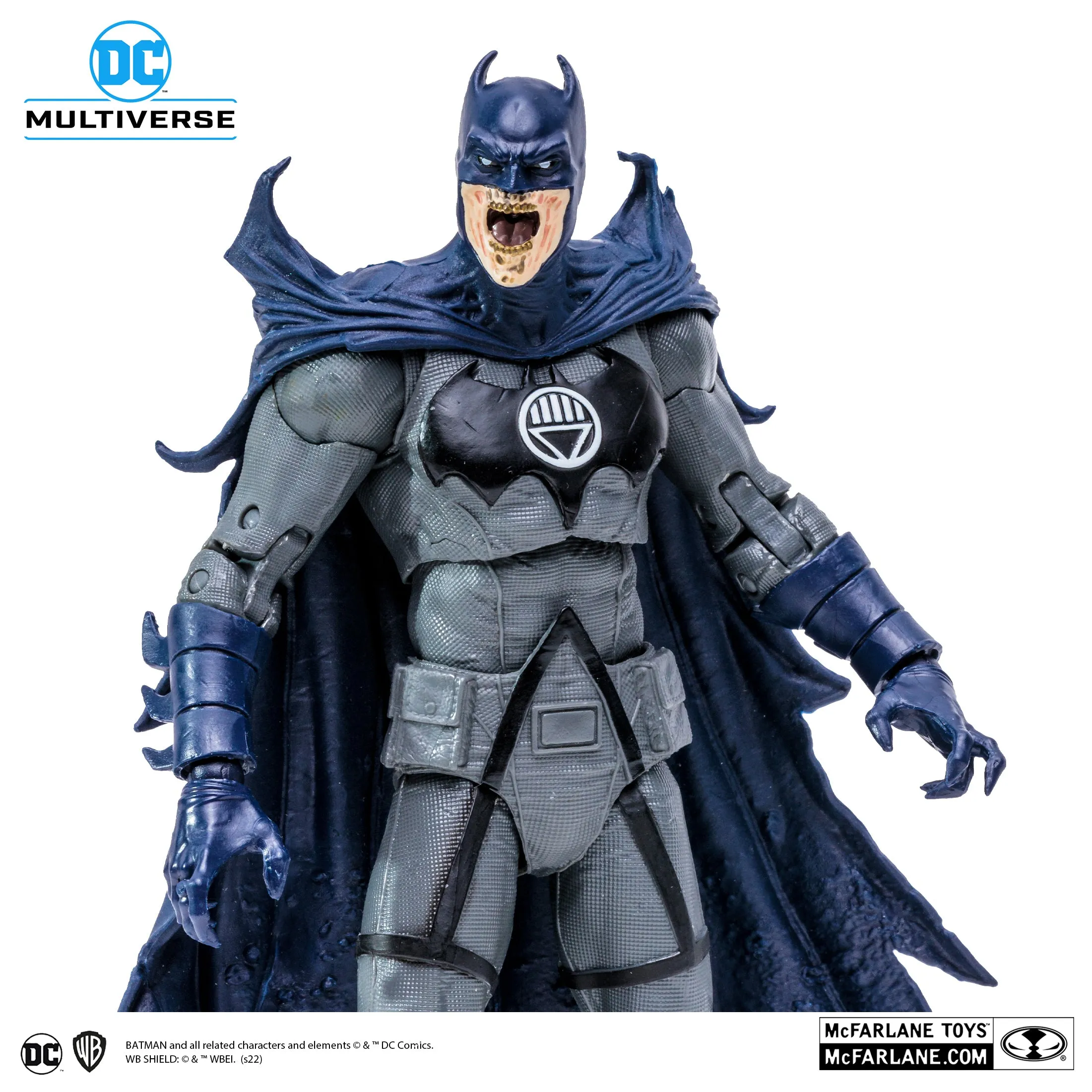 DC Multiverse Blackest Night Batman (Build a Figure - Atrocitus) 7" Inch Scale Action Figure - McFarlane Toys