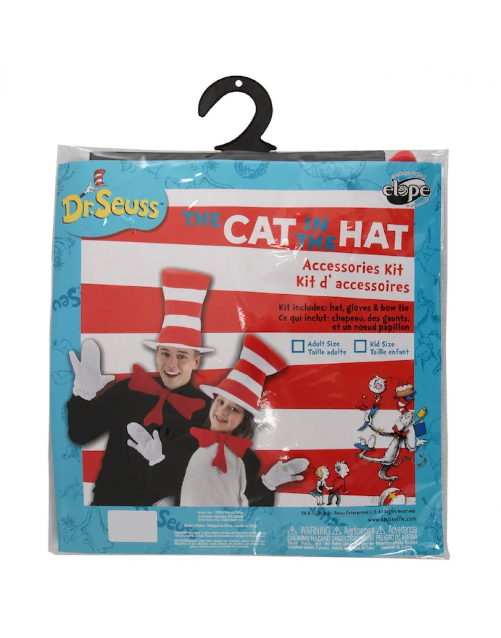 Dr. Seuss Cat In The Hat Adult Accessories Kit -